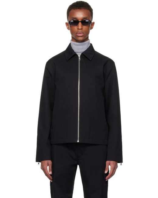 Theory Black Zip Jacket for men