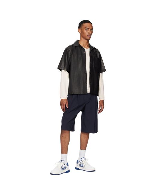 Amiri Black Classic Low Sneakers for men