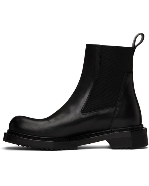 Rick Owens Black Hollywood Beatle Cyclops Boots for men