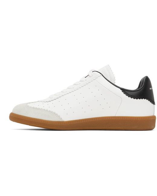 Isabel Marant Black White Brycy Sneakers for men