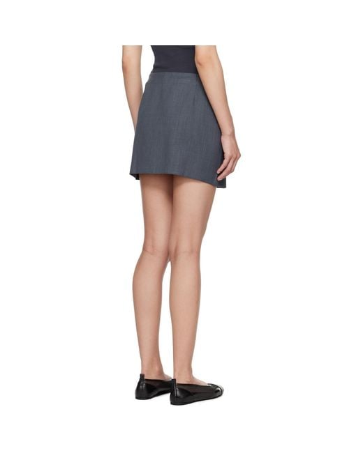 Paloma Wool Blue Erin Miniskirt