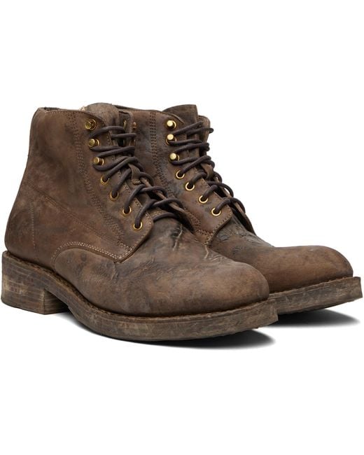 Visvim Black Virgil Folk Boots for men
