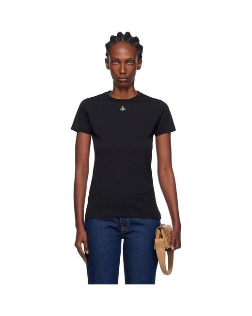 Vivienne Westwood Black Orb Peru T-Shirt