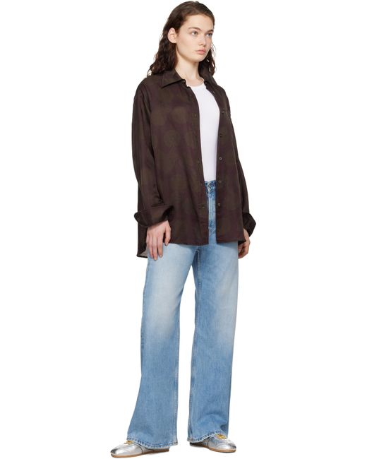 Acne Blue Loose Fit 2021F Jeans