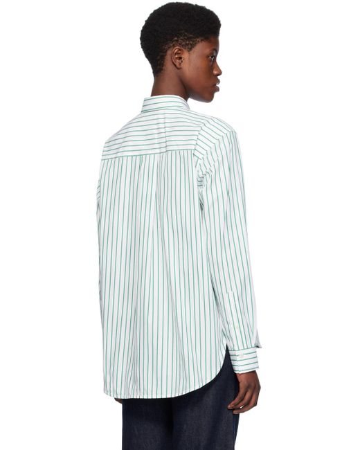 Totême  ホワイト Signature シャツ Black