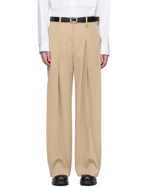 Pantalon à plis Wooyoungmi pour homme en coloris Natural