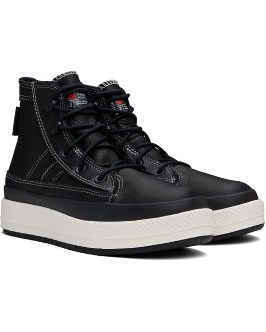 Converse Black Chuck Taylor All Star Equip Waterproof Sneakers for men
