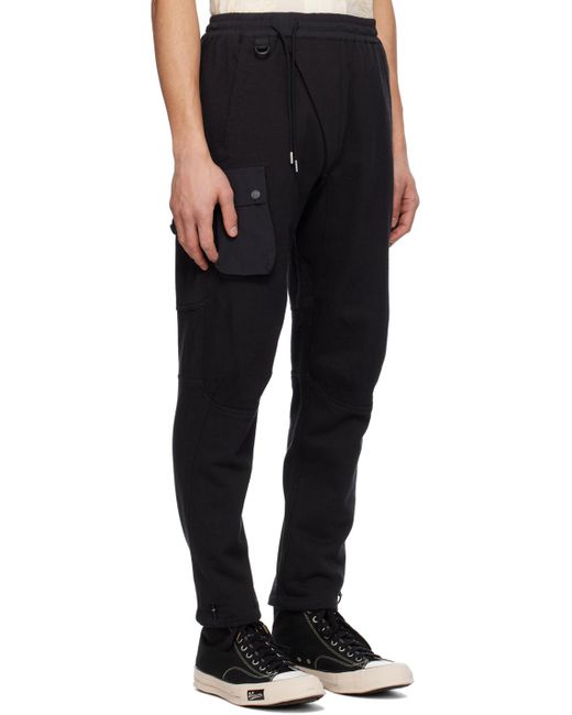 Pantalon cargo articulated noir Maharishi pour homme en coloris Black