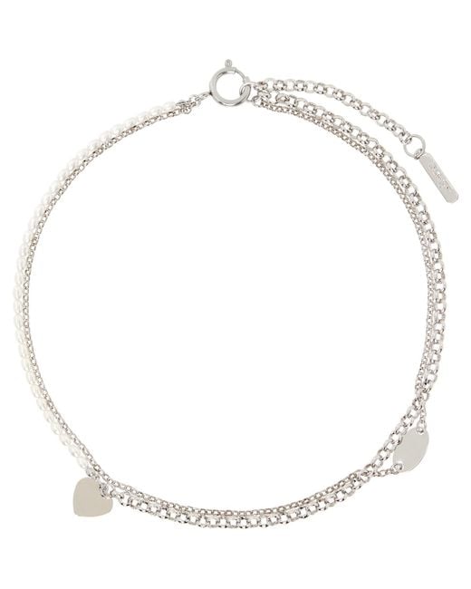 Justine Clenquet Metallic Finn Necklace for men
