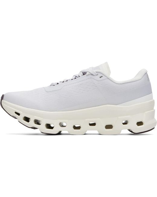 On Shoes White Cloudmster 1 Sneakers