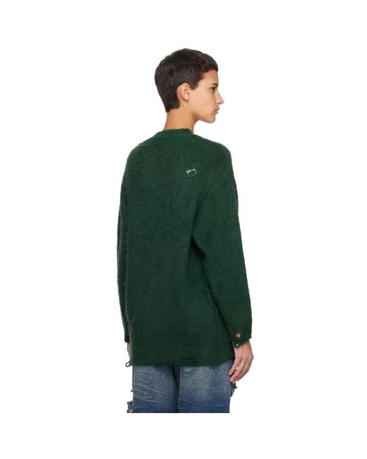 Pull Rous Vert Adererror en coloris Green