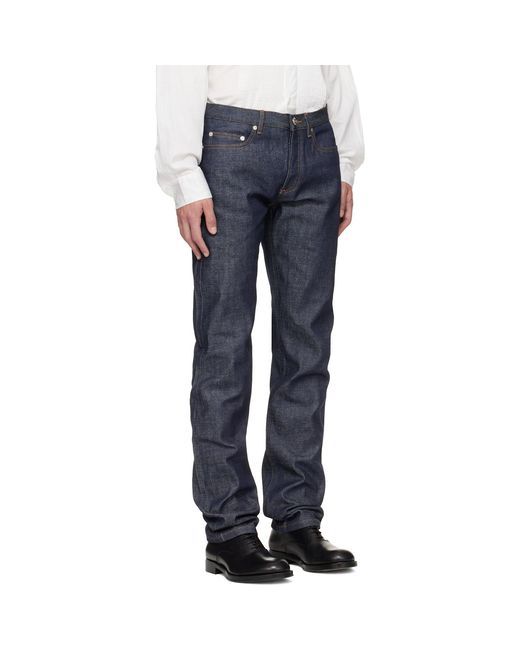 A.P.C. Blue New Standard Jeans for men