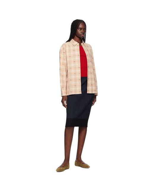 Maison Kitsuné Multicolor Light Overshirt