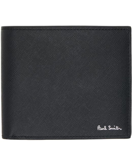 Paul Smith Black Mini Nottingham Wallet for men