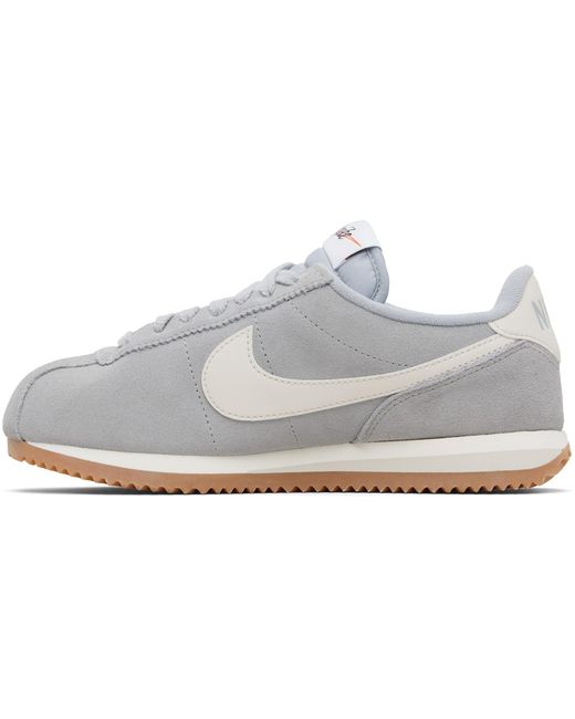 Baskets Cortez Grises Nike en coloris Black