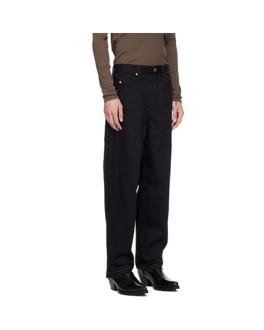 Isabel Marant Black Jorian Jeans for men