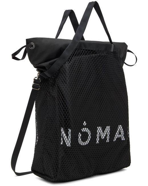 Noma T.D Black Overlay Tote for men