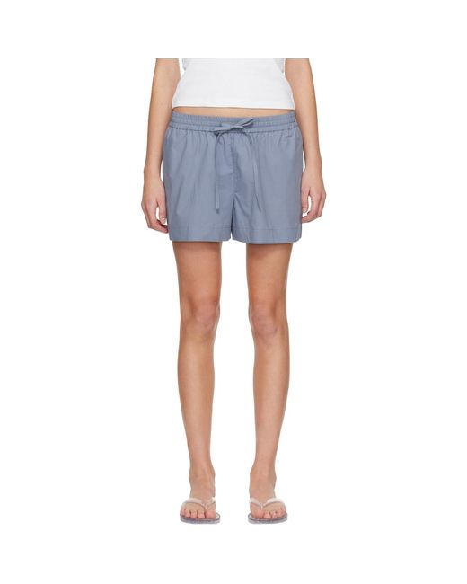 Matteau Blue Relaxed Shorts