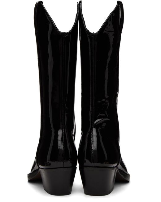 Ernest W. Baker High Western Boots in Black for Men | Lyst Canada