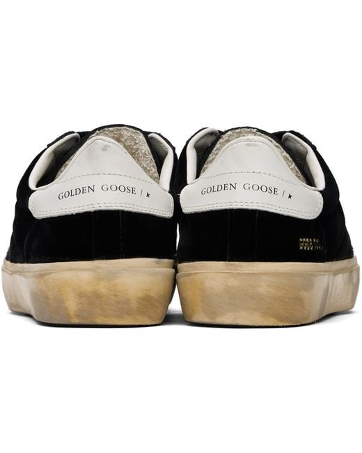 Golden Goose Deluxe Brand Black Soul Star Sneakers for men