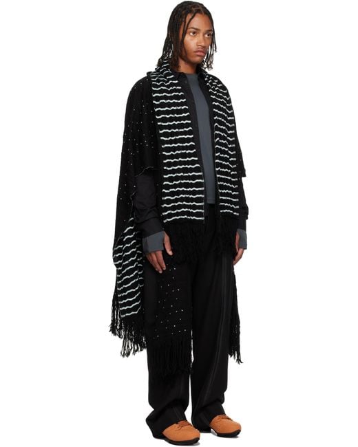 Kiko Kostadinov Tarr Scarf in Black for Men | Lyst UK