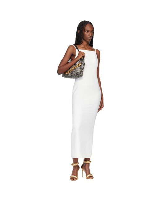 Balmain Metallic Off- Medium Sync Bag