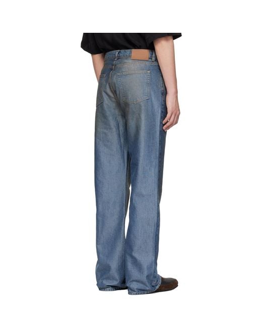 Our Legacy Blue Carlson Cut Jeans for men