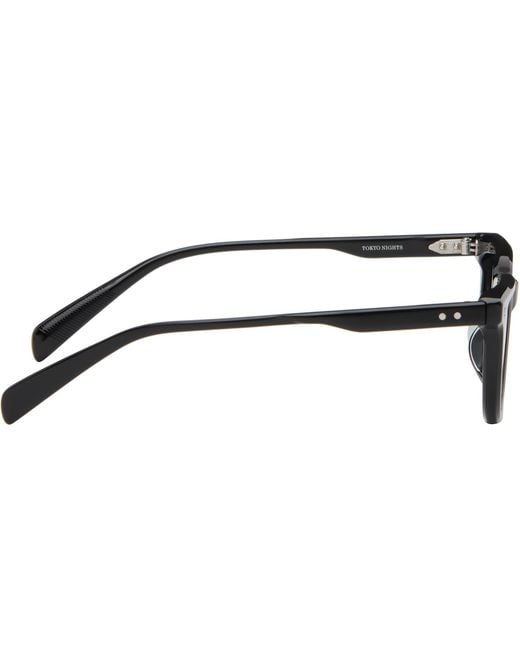 Lunetterie Generale Brown Tokyo Nights Sunglasses for men