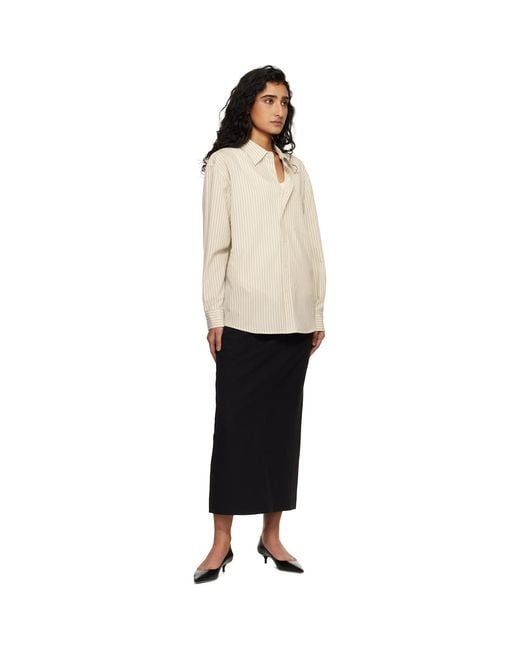 DUNST Black H-Line Maxi Skirt