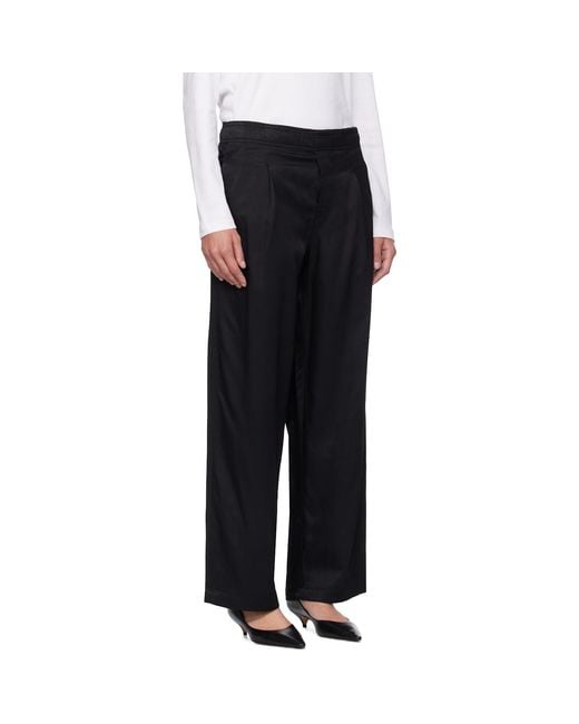 Our Legacy Black Robe Trousers