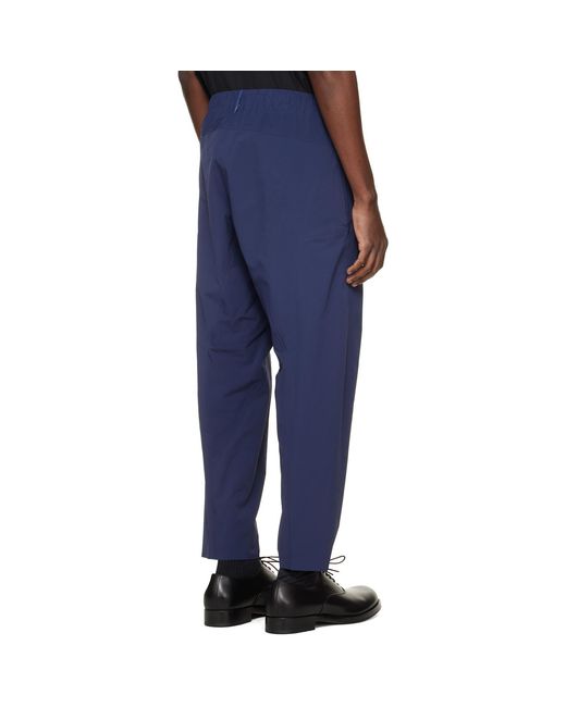 Veilance Blue Secant Comp Track Trousers for men