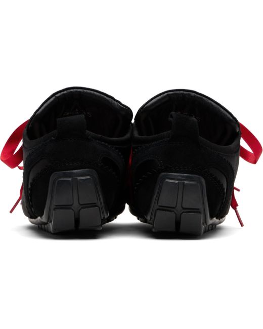 Simone Rocha Black Ballerina Grip Sneakers