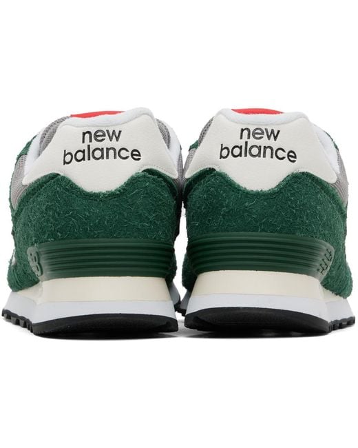 New Balance Green 574 Sneakers