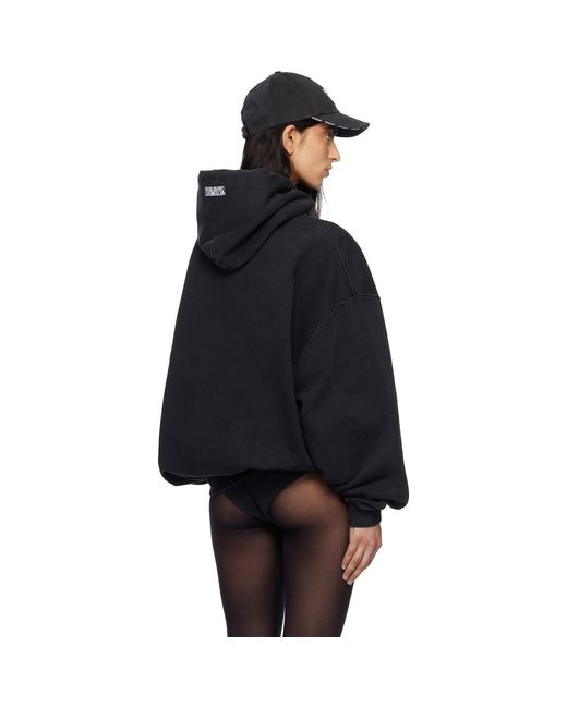 Vetements Blue Iconic Logo Hoodie