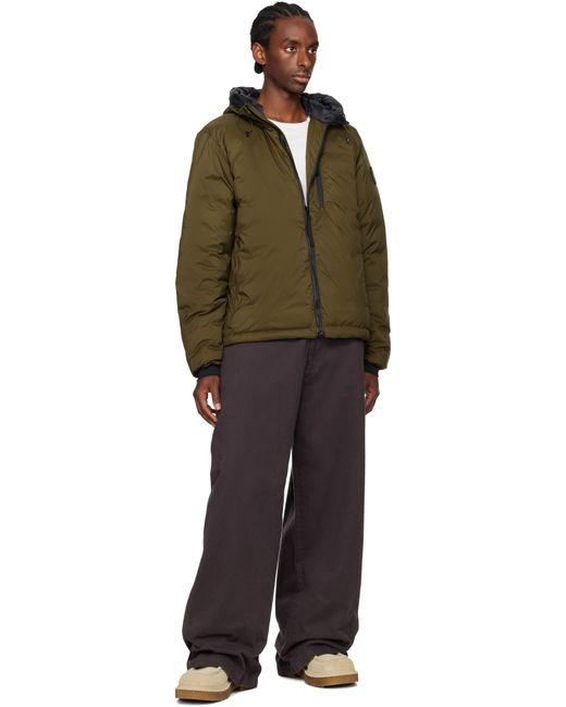 Canada Goose Green Khaki Label' Lodge Down Jacket for men