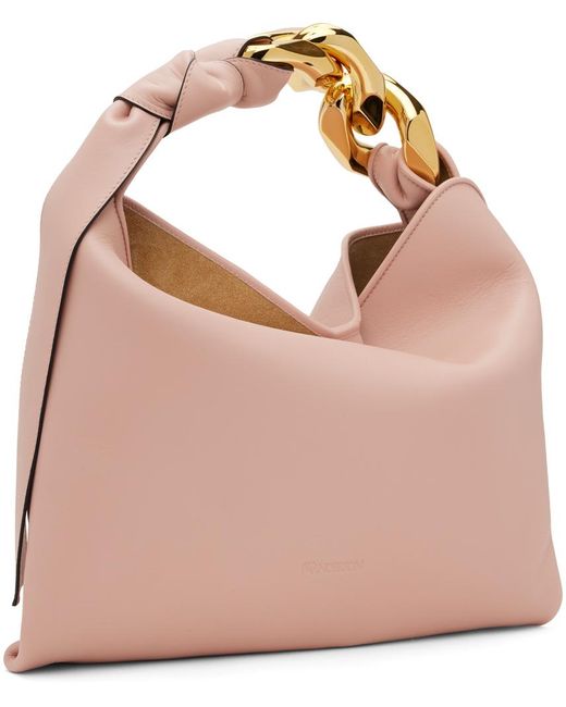 Petit sac à bandoulière rose à chaîne J.W. Anderson en coloris Pink