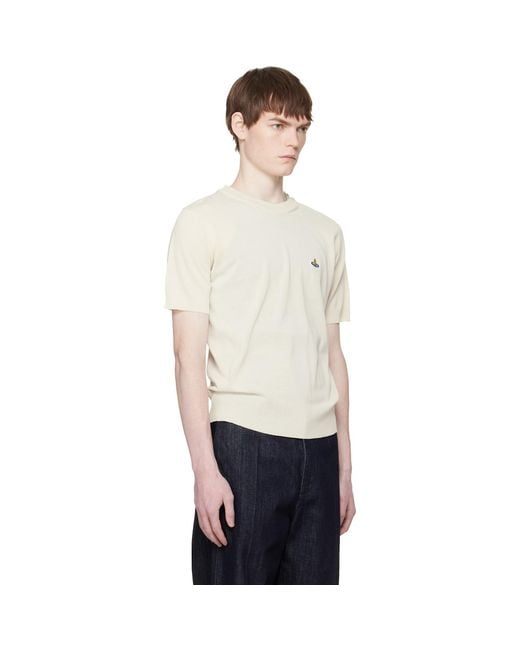 Vivienne Westwood Black Off- Alex T-Shirt for men