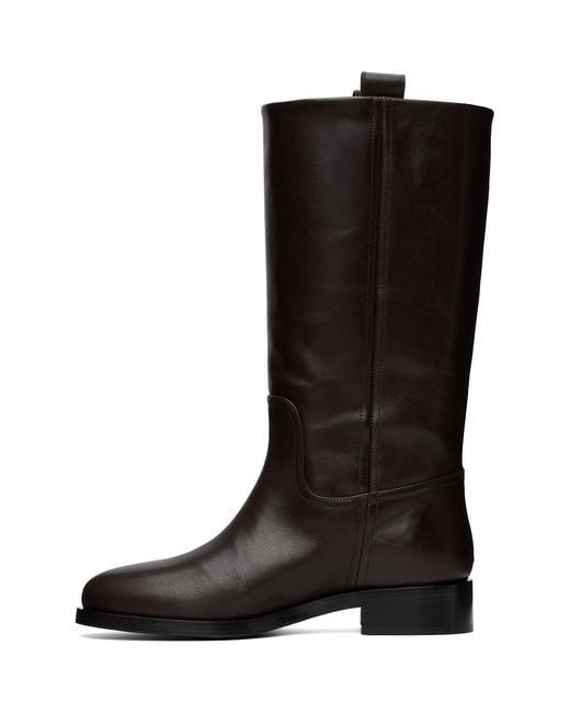 Aeyde Black Theo Boots
