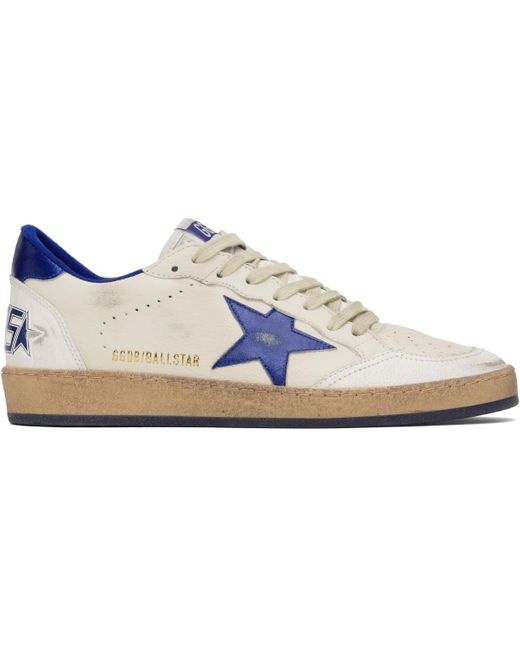 メンズ Golden Goose Deluxe Brand オフホワイト Ball Star スニーカー Black