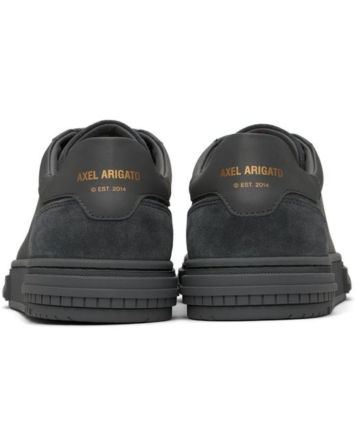 Axel Arigato Black Gray Atlas Sneakers for men