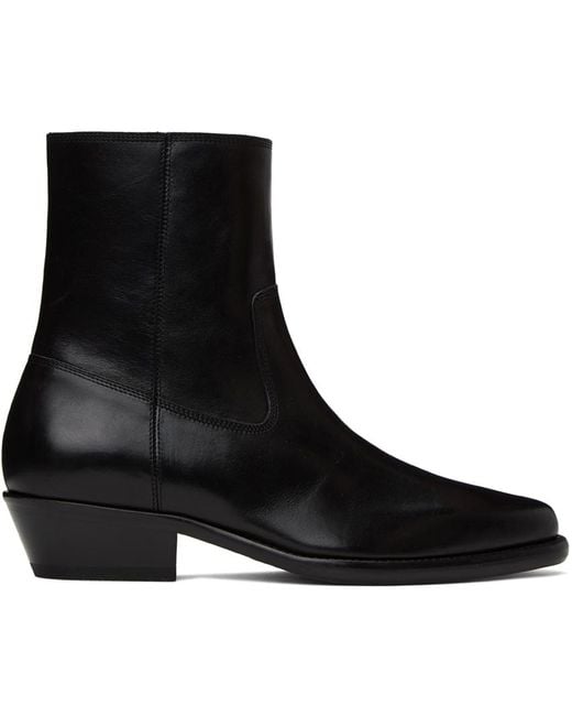 Isabel Marant Black Delix Boots for men