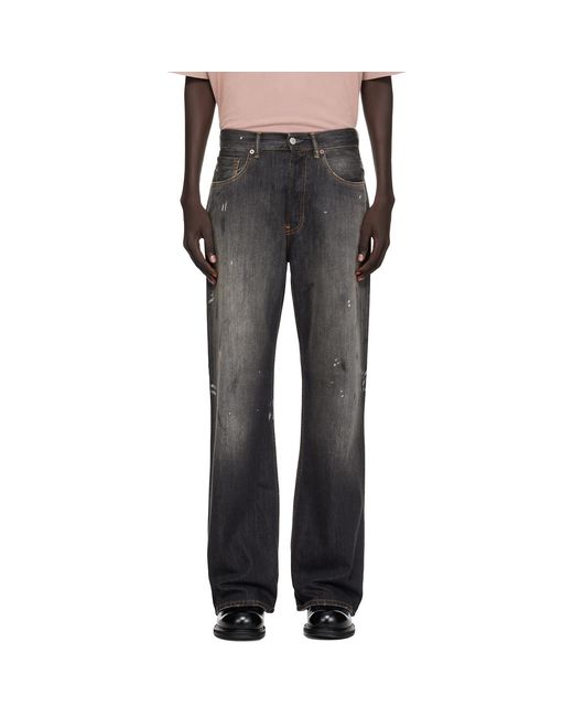 Acne Black Regular Fit 2021M Jeans for men