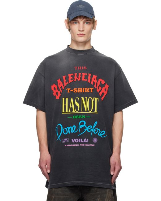 Balenciaga Multicolor 'not Been Done' T-shirt for men