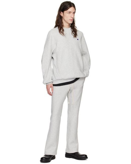 N. Hoolywood White Champion Edition Lounge Pants for men