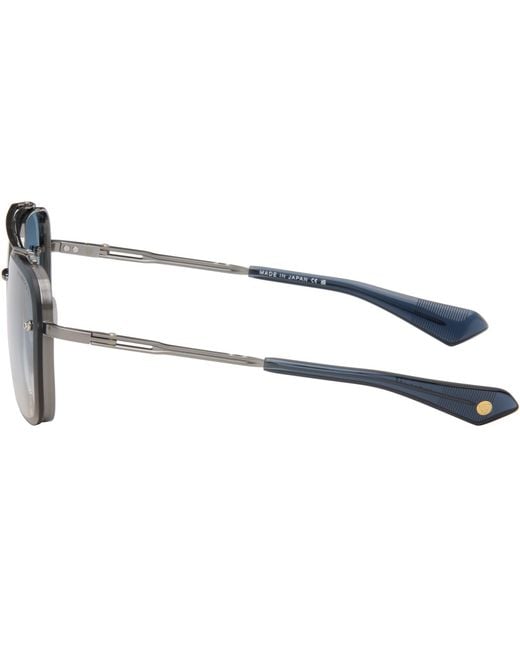 Dita Eyewear Blue Mach-Six Sunglasses for men