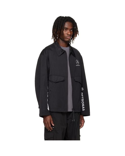 Y-3 Black Mercedes-Amg F1 Edition Wolf Jacket for men