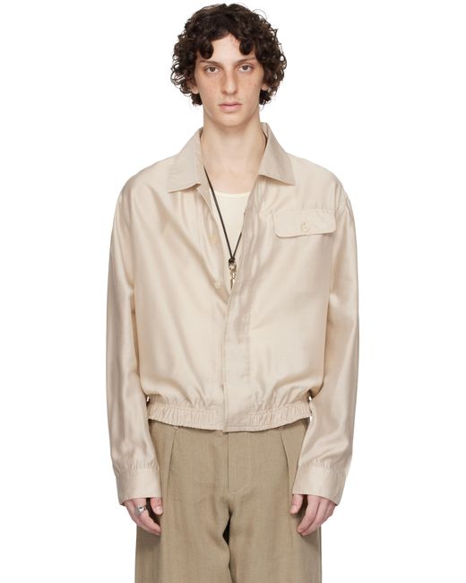 Our Legacy Work Shop Emporio Armani Libero Shirt in Natural for