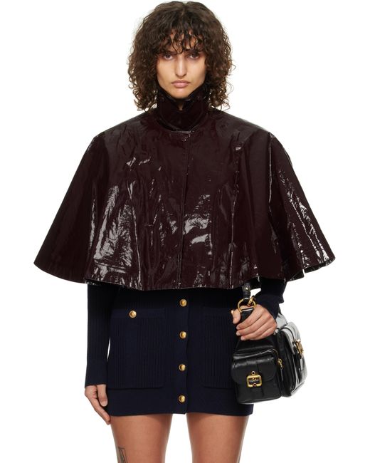 Chloé Multicolor Short Cape Jacket