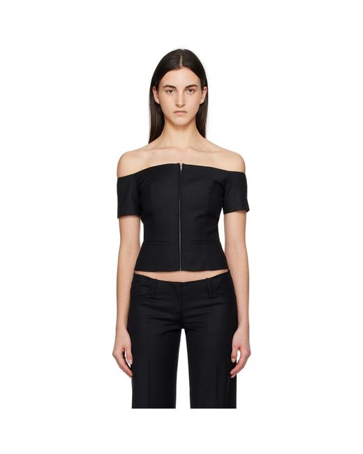 AYA MUSE Black Vesta Top