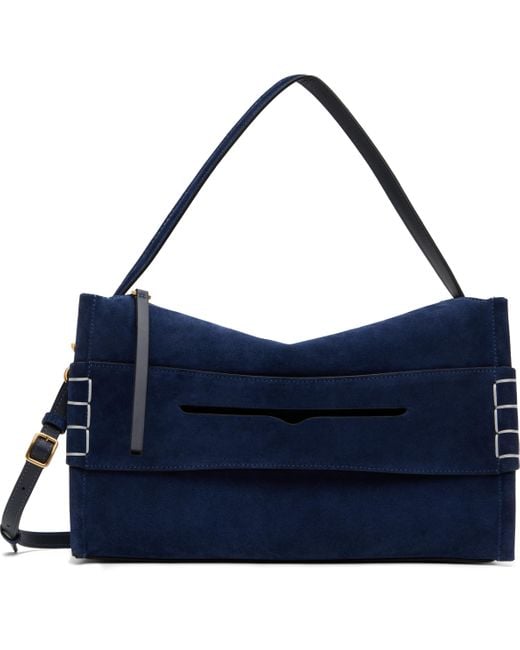 J.W. Anderson Blue Medium Loafer Bag